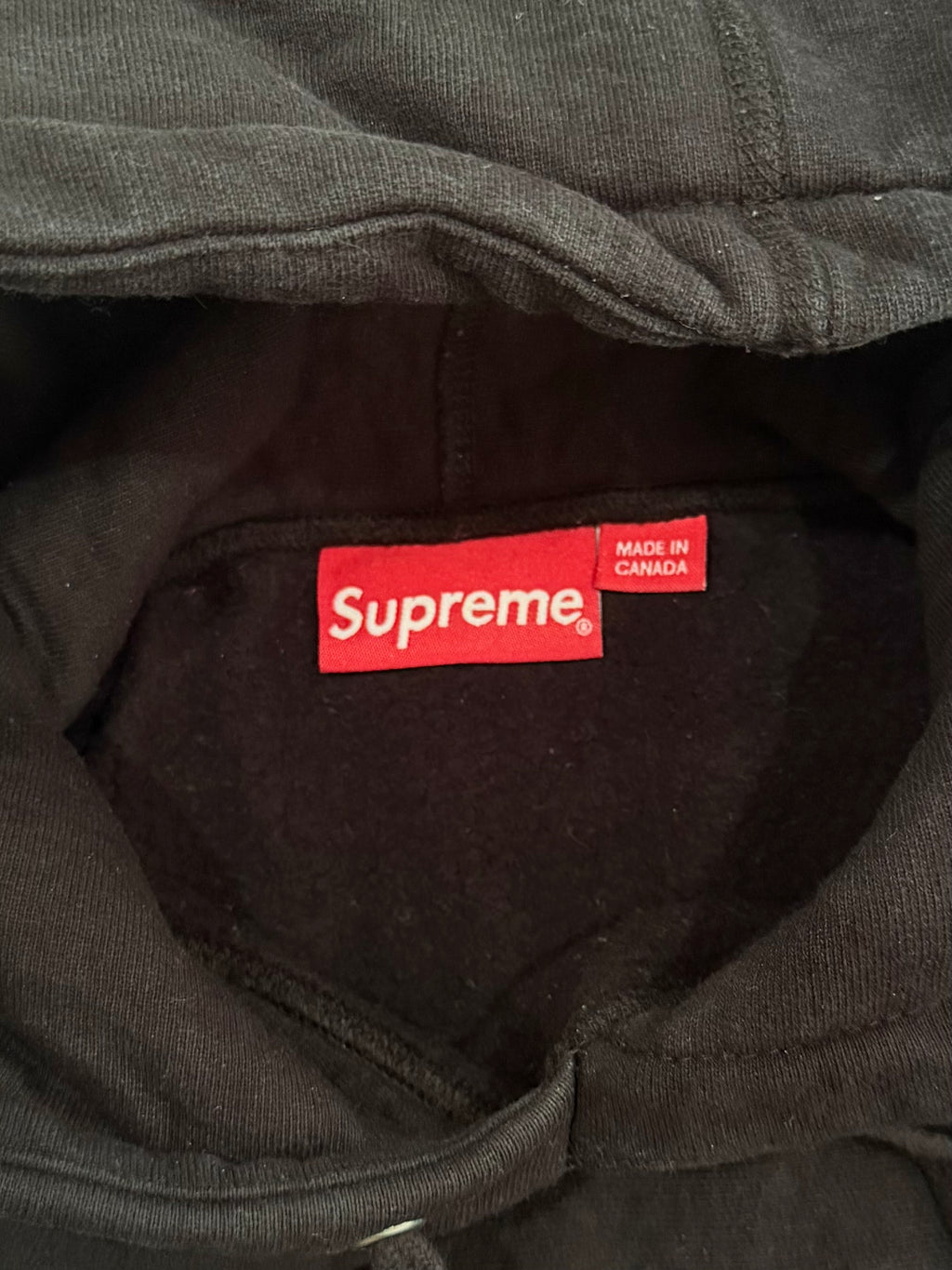 Supreme Black Box Logo Hoodie 2016