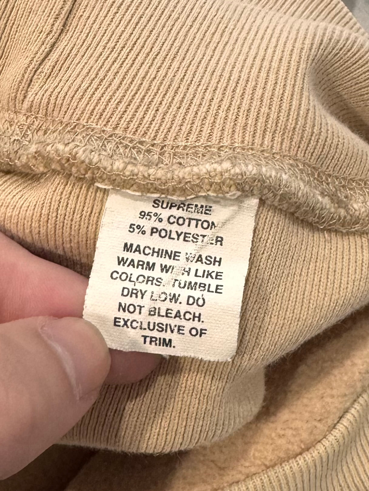 Supreme Sand Box Logo Hoodie 2003