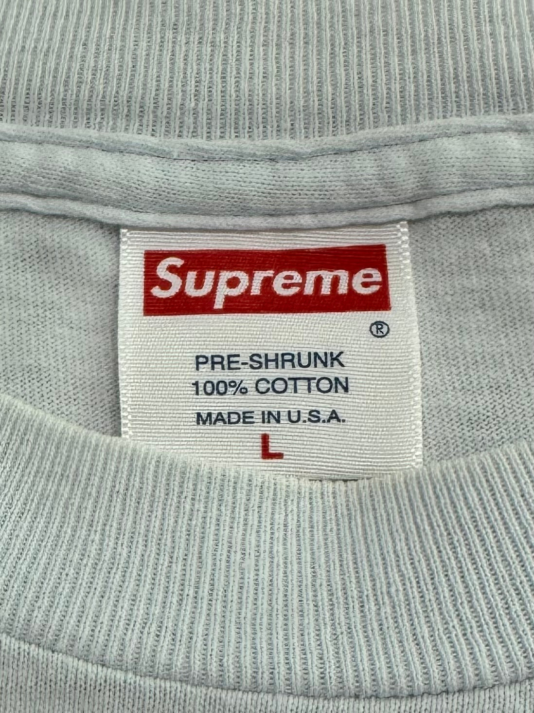 Supreme Navy/Ice Box Logo Tee 2001