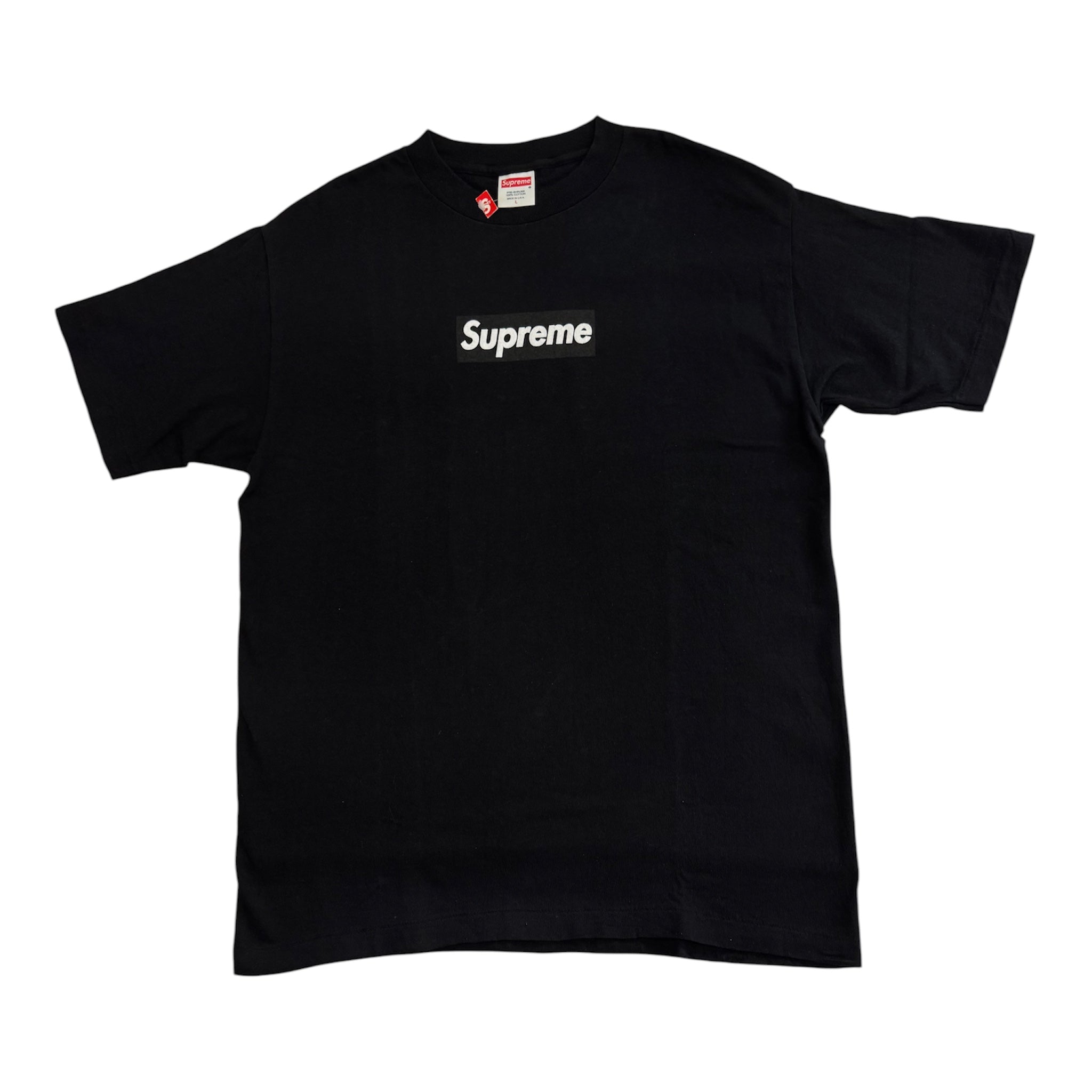 Supreme Black Box Logo Tee 1999