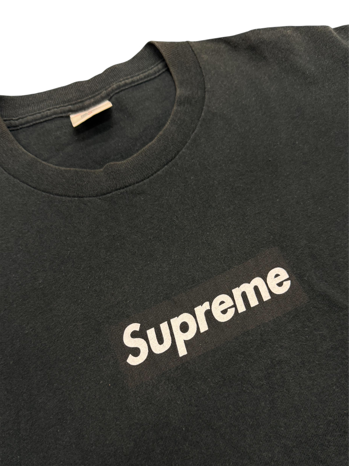 Supreme Black Box Logo Tee 2001