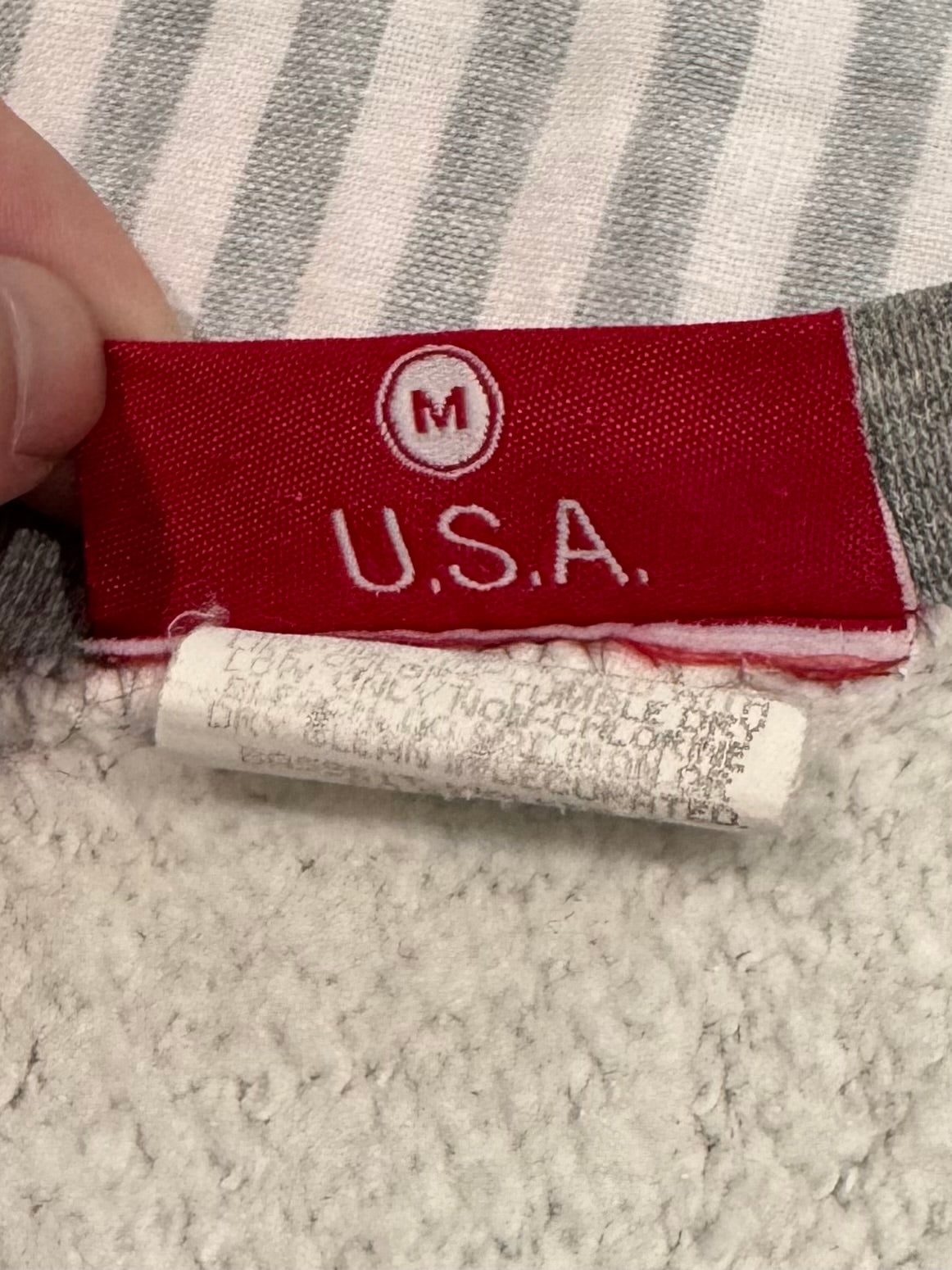 Supreme Orange/Grey Box Logo Crewneck 1995
