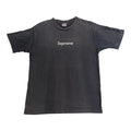 Supreme Faded Black Box Logo Tee 1999
