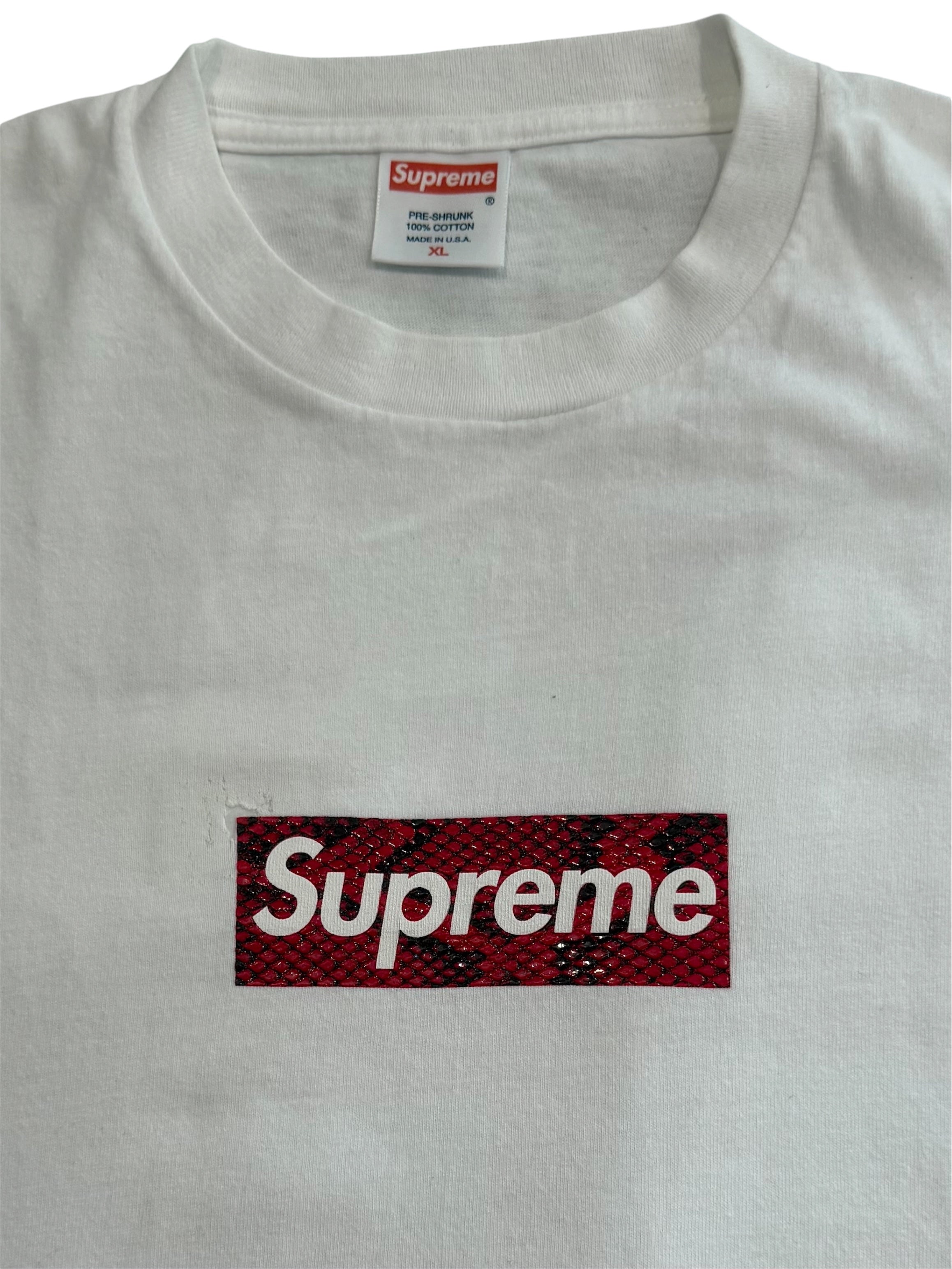 Supreme Snakeskin Box Logo Tee 2006