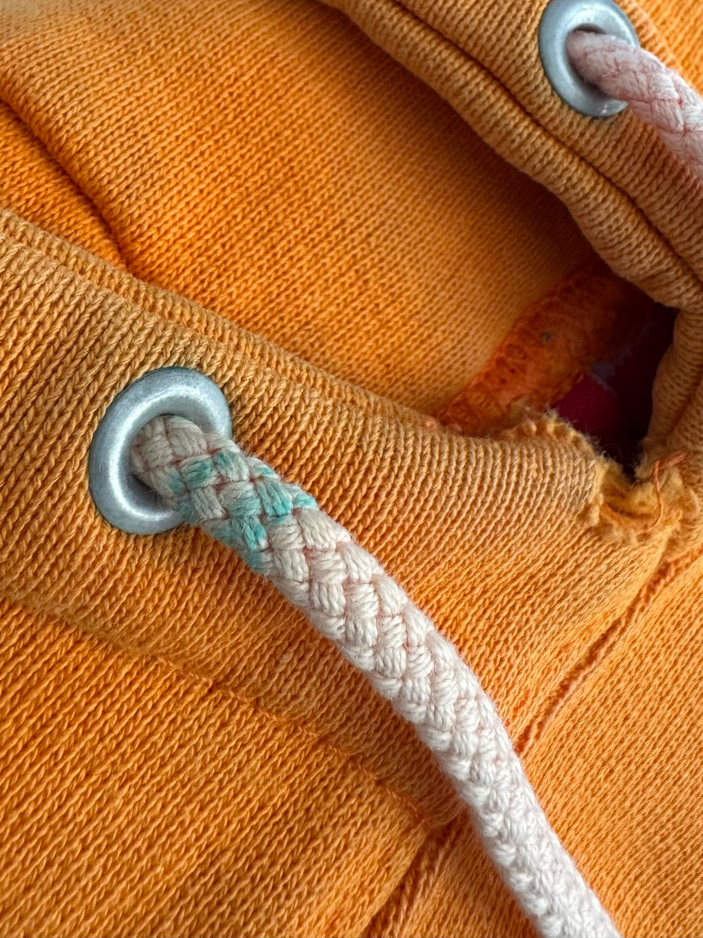 Supreme Orange Box Logo Hoodie 1999