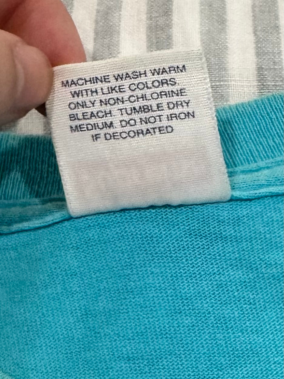 Supreme Teal Tonal Box Logo Tee 2003