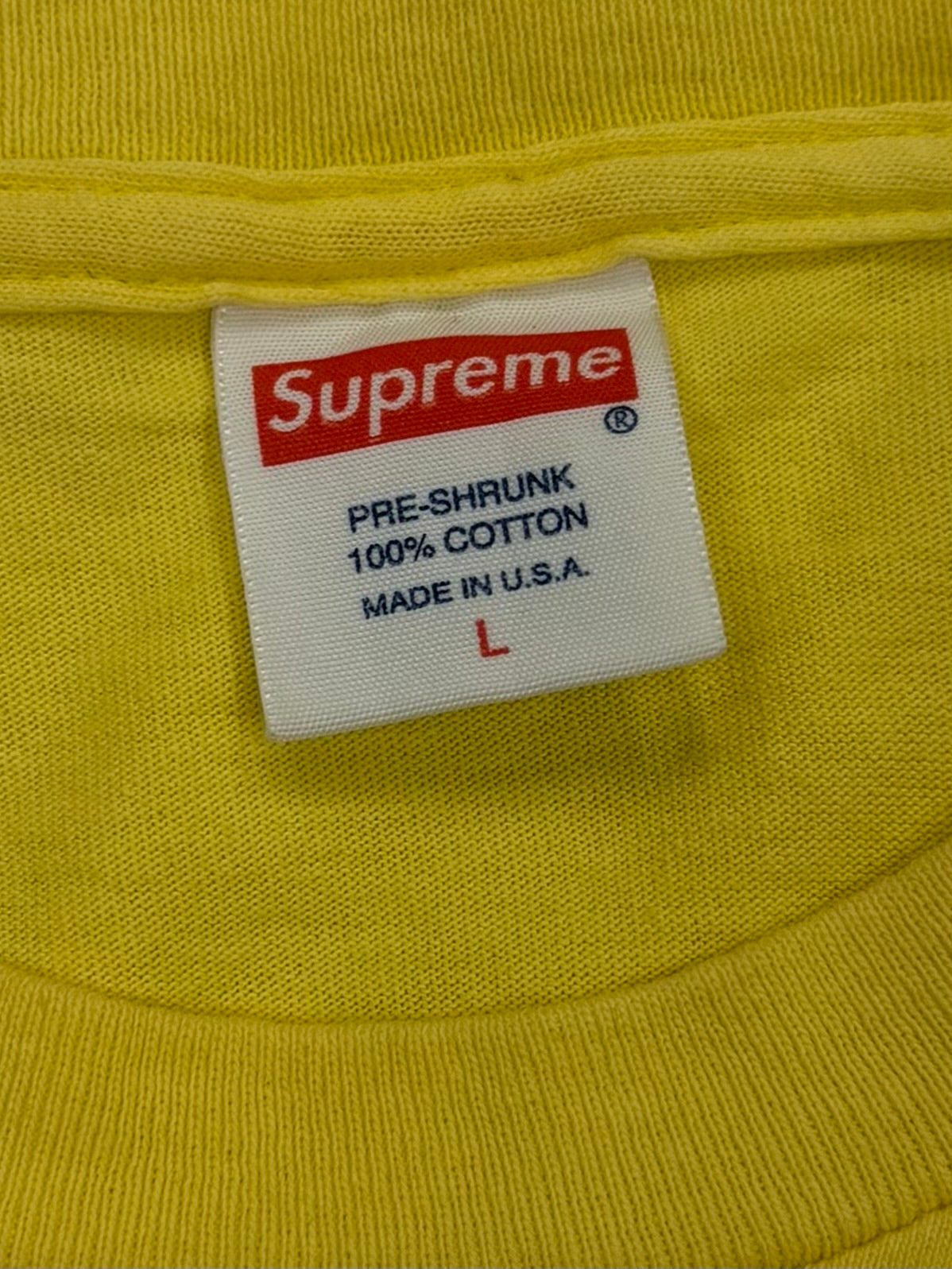 Supreme Lou Reed Photo Tee 2009