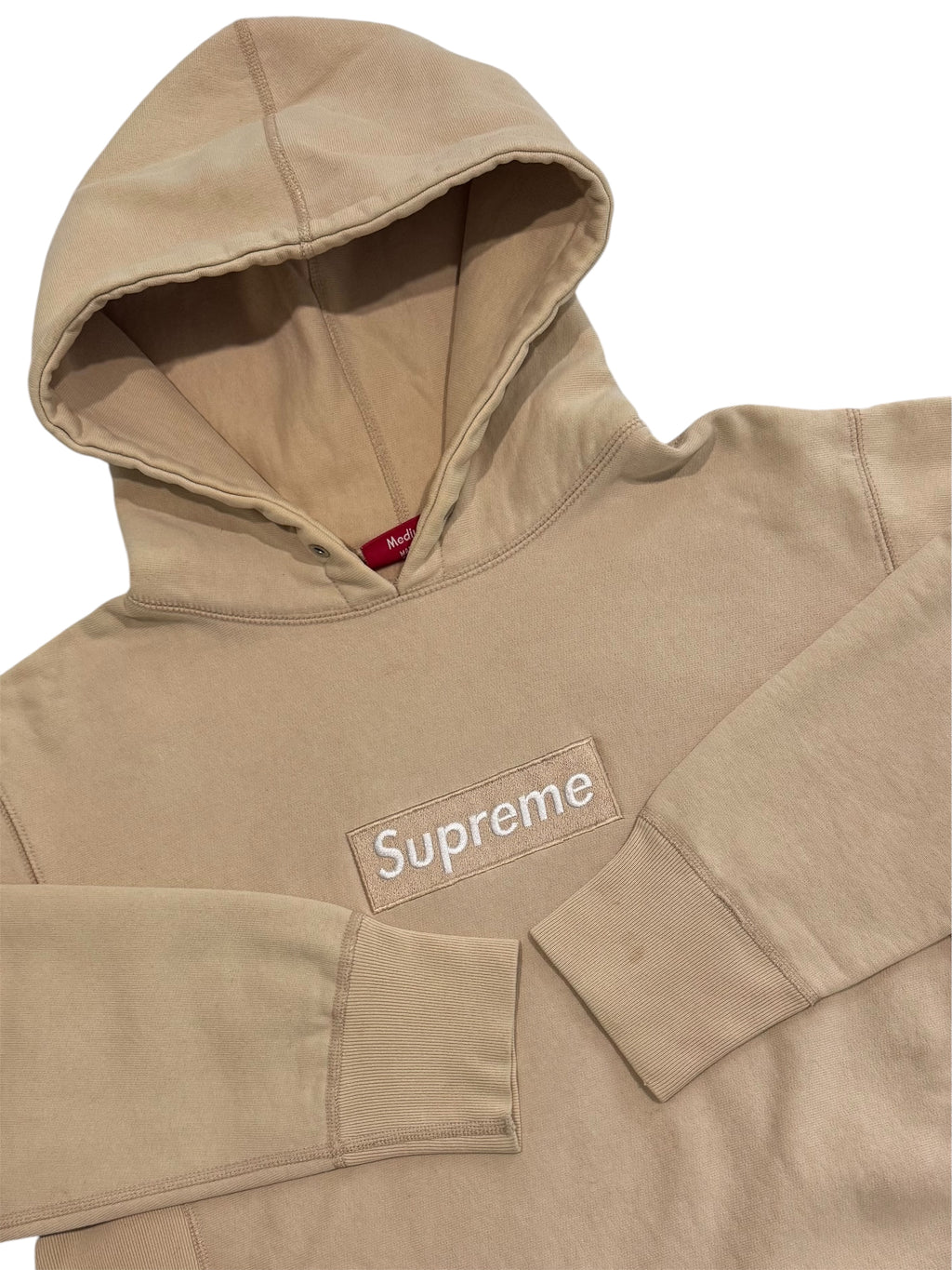 Supreme Sand Box Logo Hoodie 2003