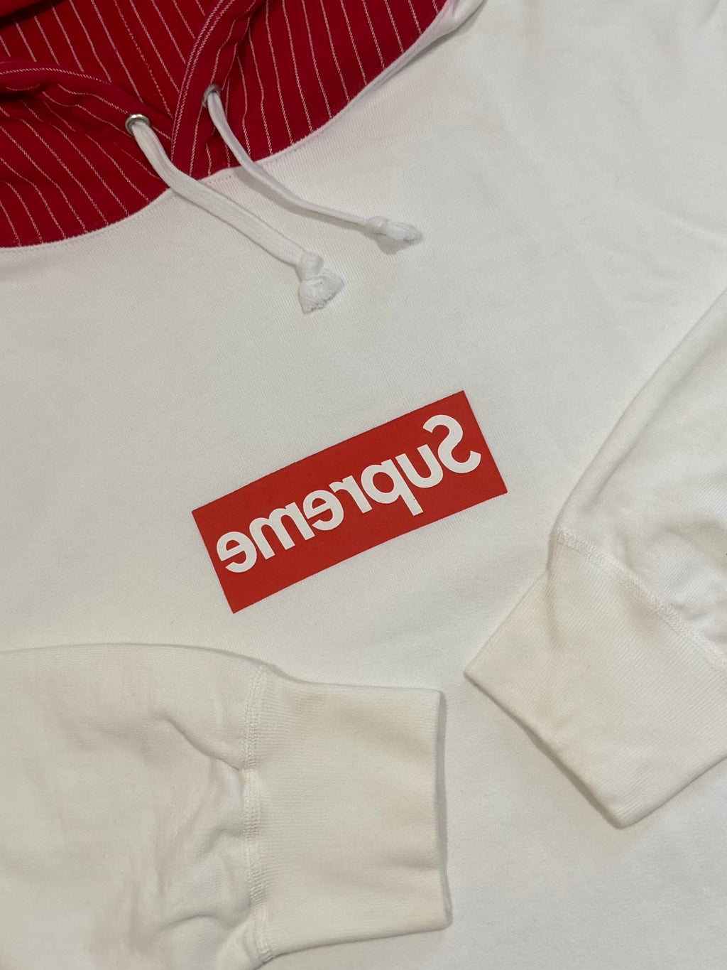 Supreme CDG Box Logo Hoodie 2014