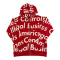 Supreme Illegal Business Zip Up Hoodie 2007
