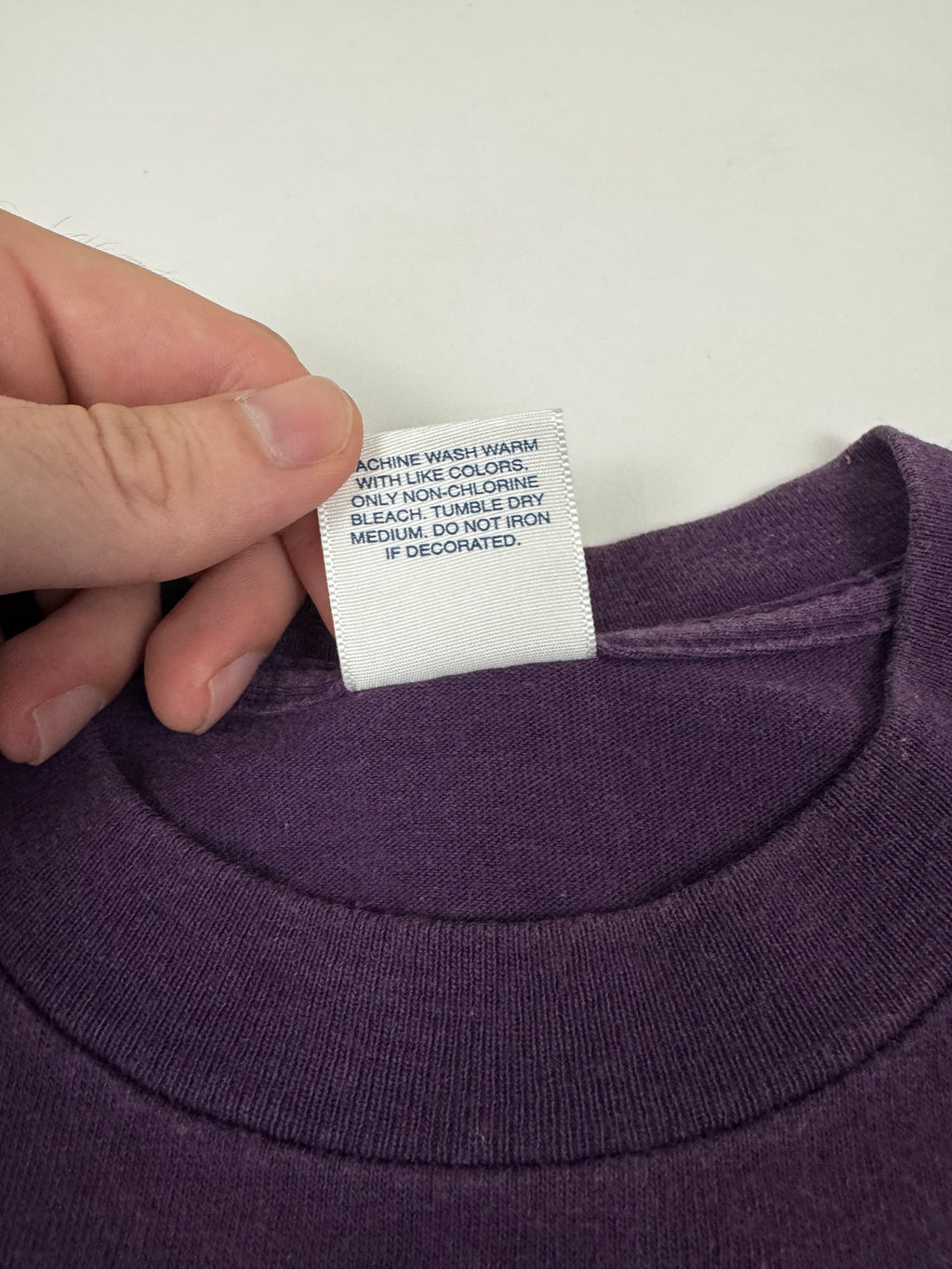 Supreme Purple Tonal Box Logo Tee 2001