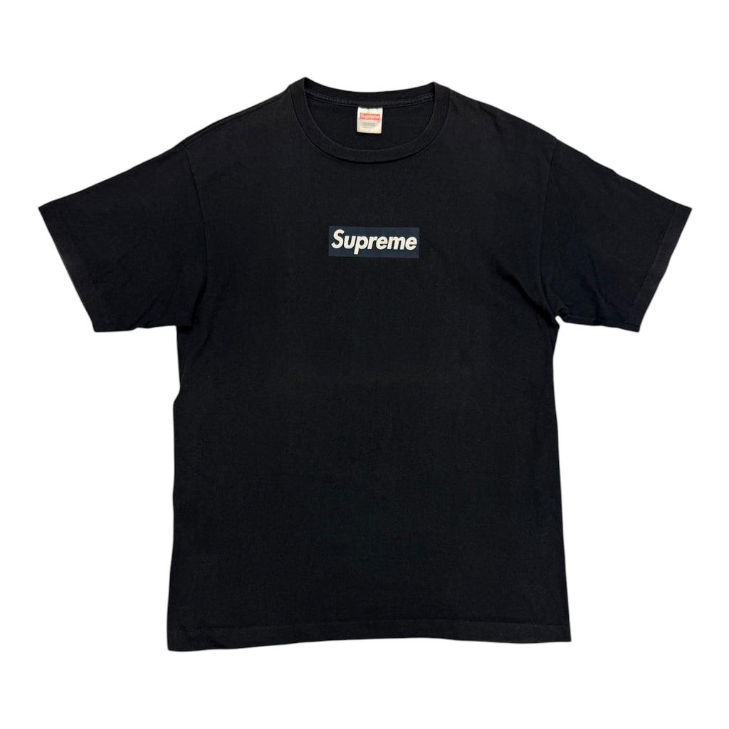 Supreme Navy Box Logo Tee 1999
