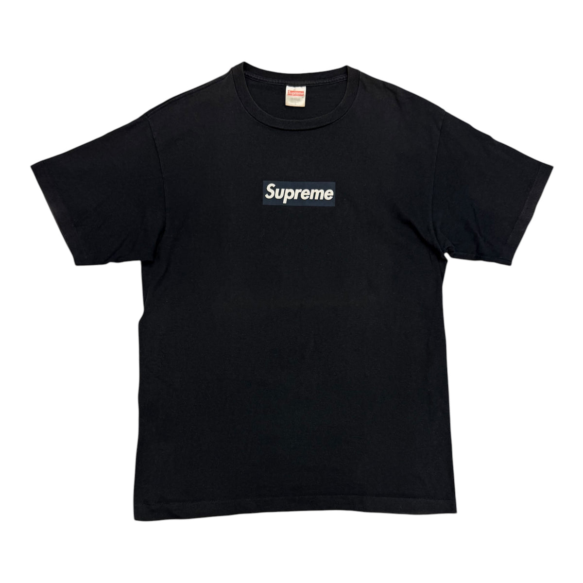 Supreme Navy Box Logo Tee 1999