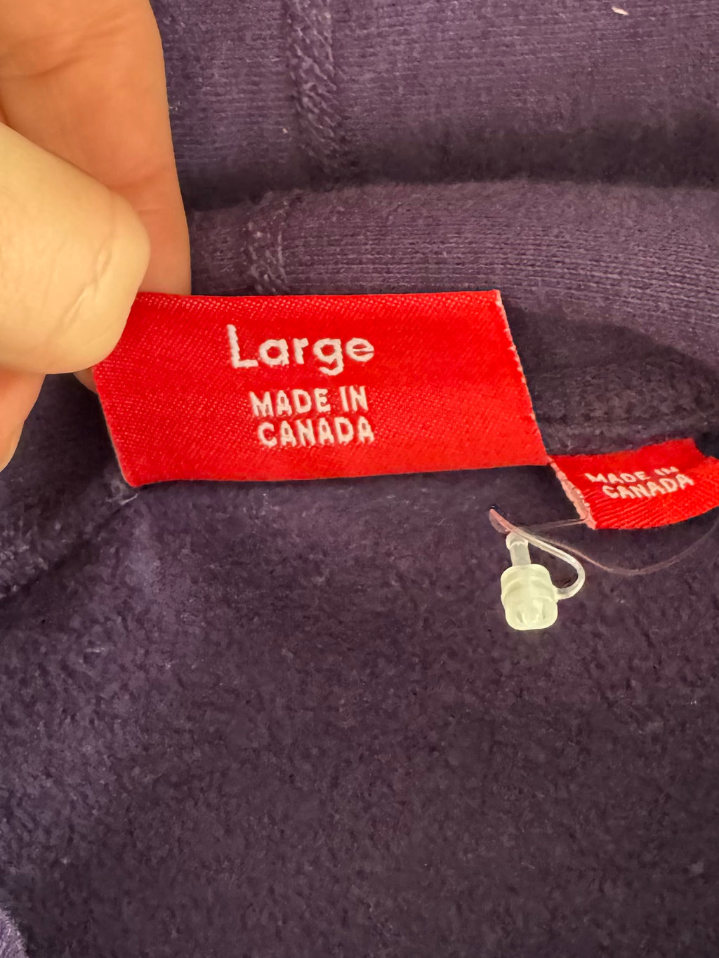 Supreme Purple Box Logo Hoodie 2002