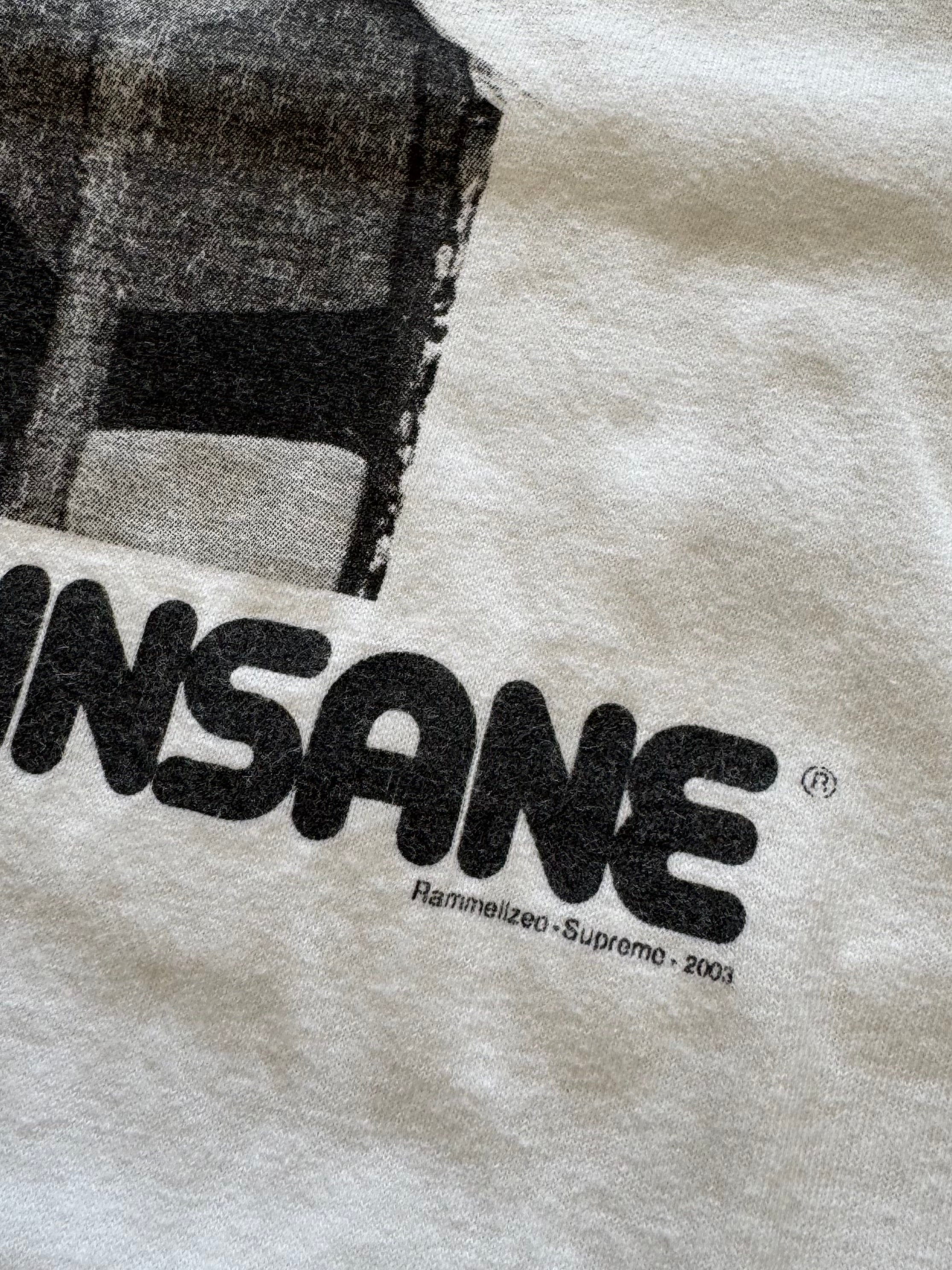 Supreme Rammellzee “Vain The Insane” Tee 2003