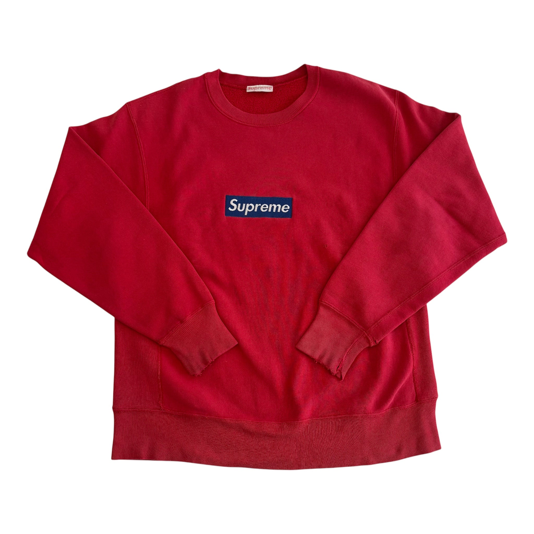 Supreme 1994 Navy/Red Box Logo Crewneck