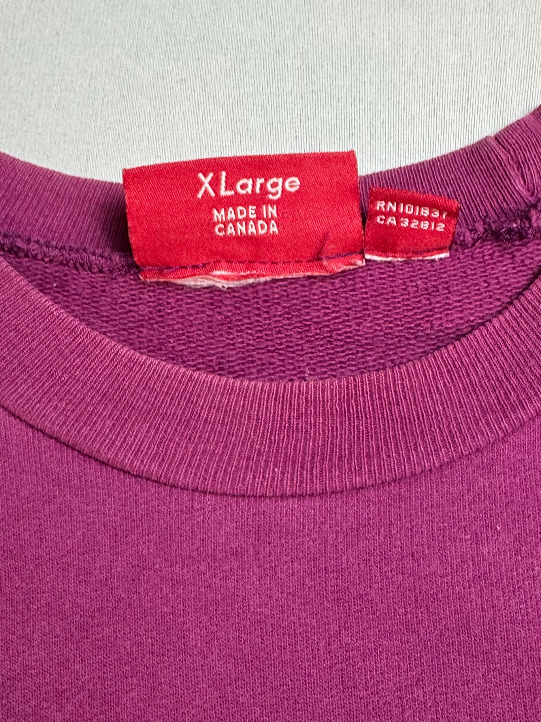 Supreme Teal/Magenta Screenprint Box Logo Crewneck 2007