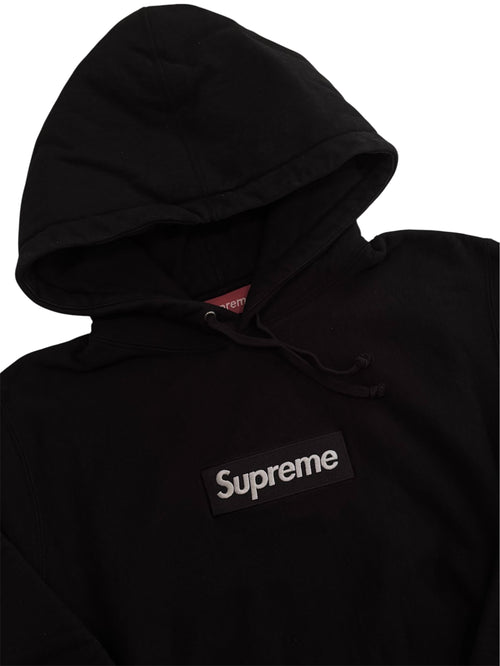 Supreme Black Box Logo Hoodie 2016