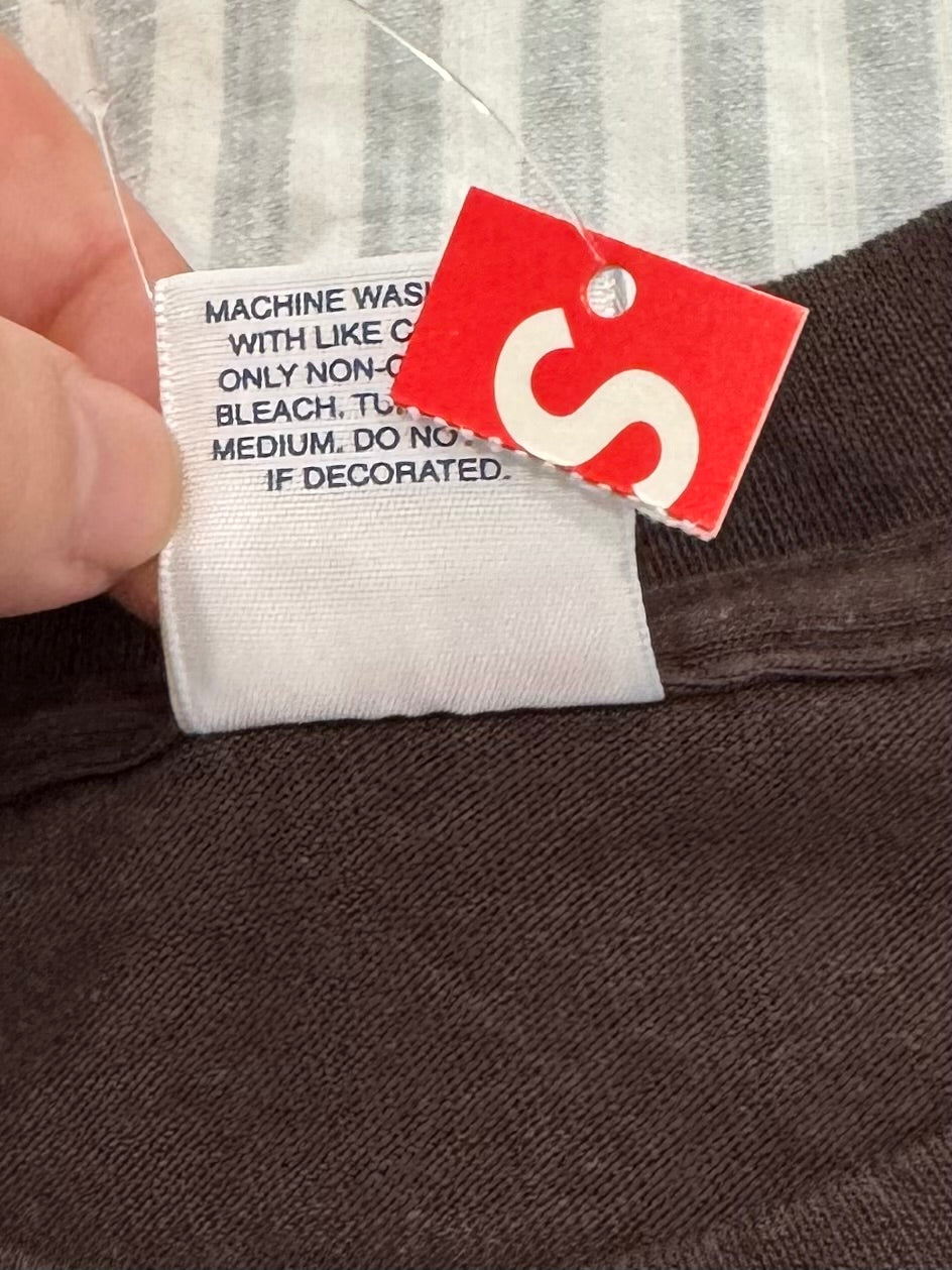 Supreme Brown Tonal Box Logo Tee 2003