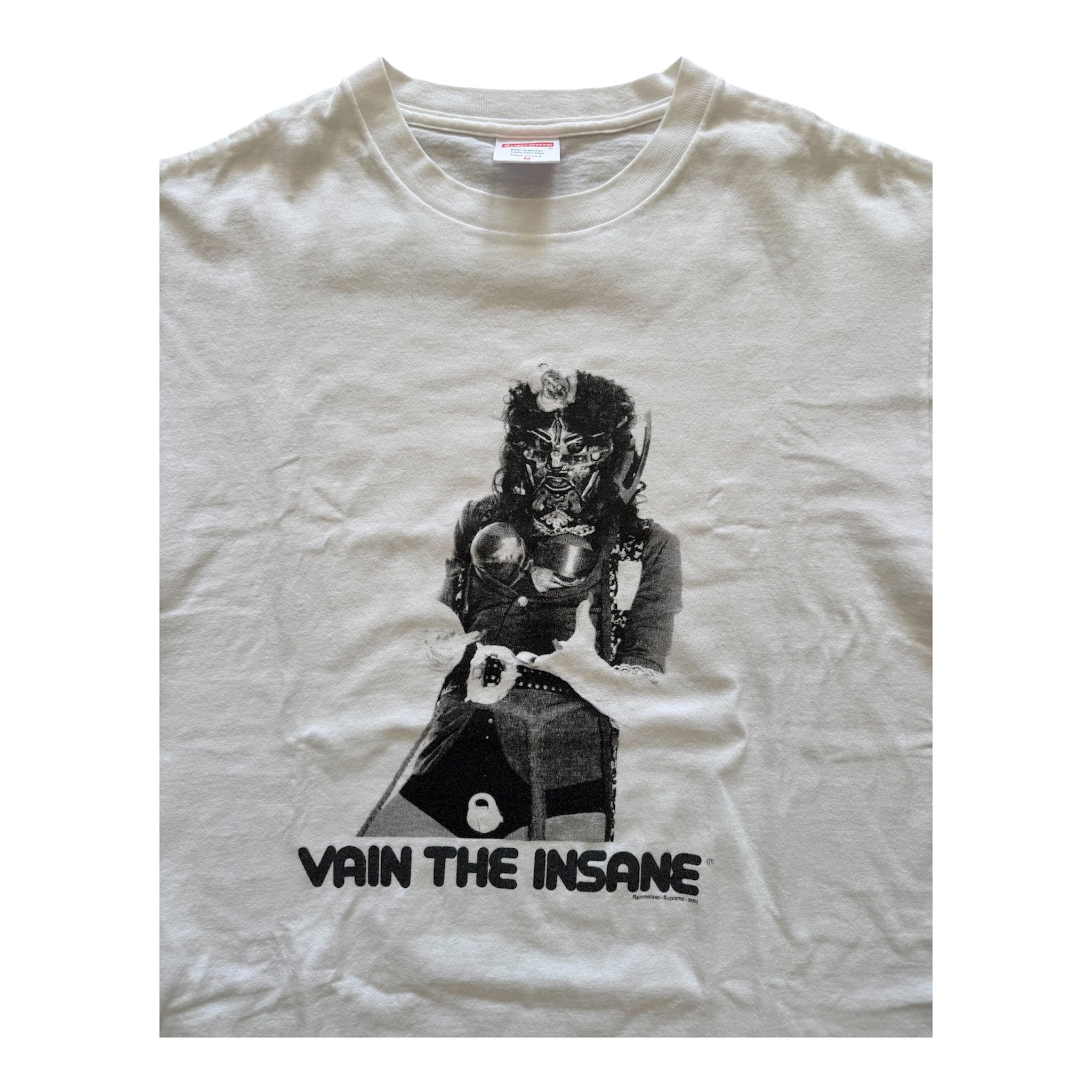 Supreme Rammellzee “Vain The Insane” Tee 2003