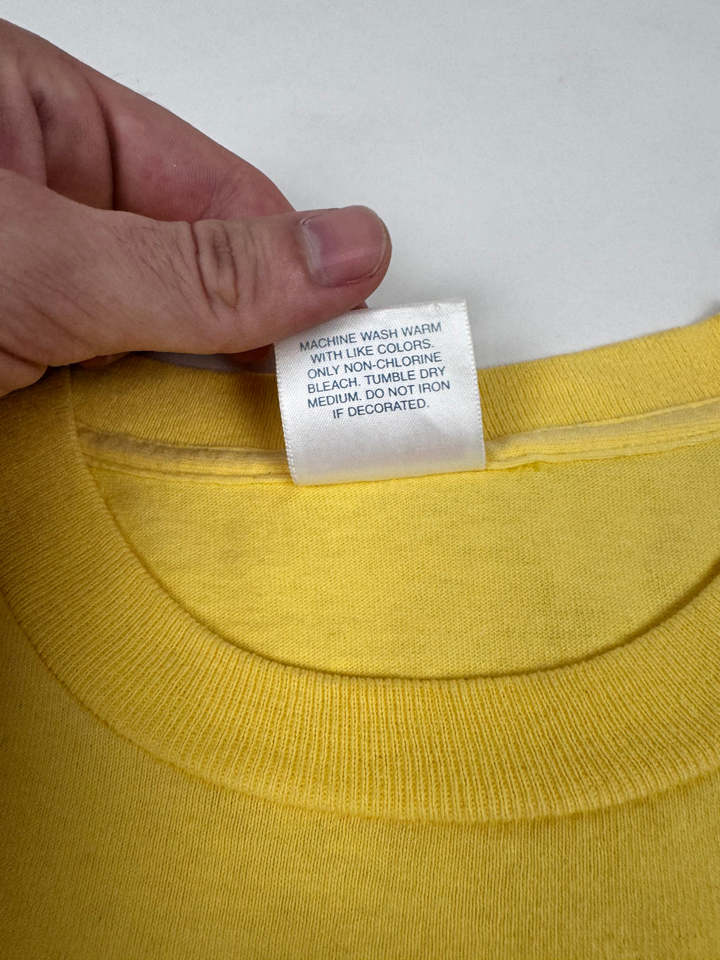 Supreme Yellow Tonal Box Logo Tee 1999
