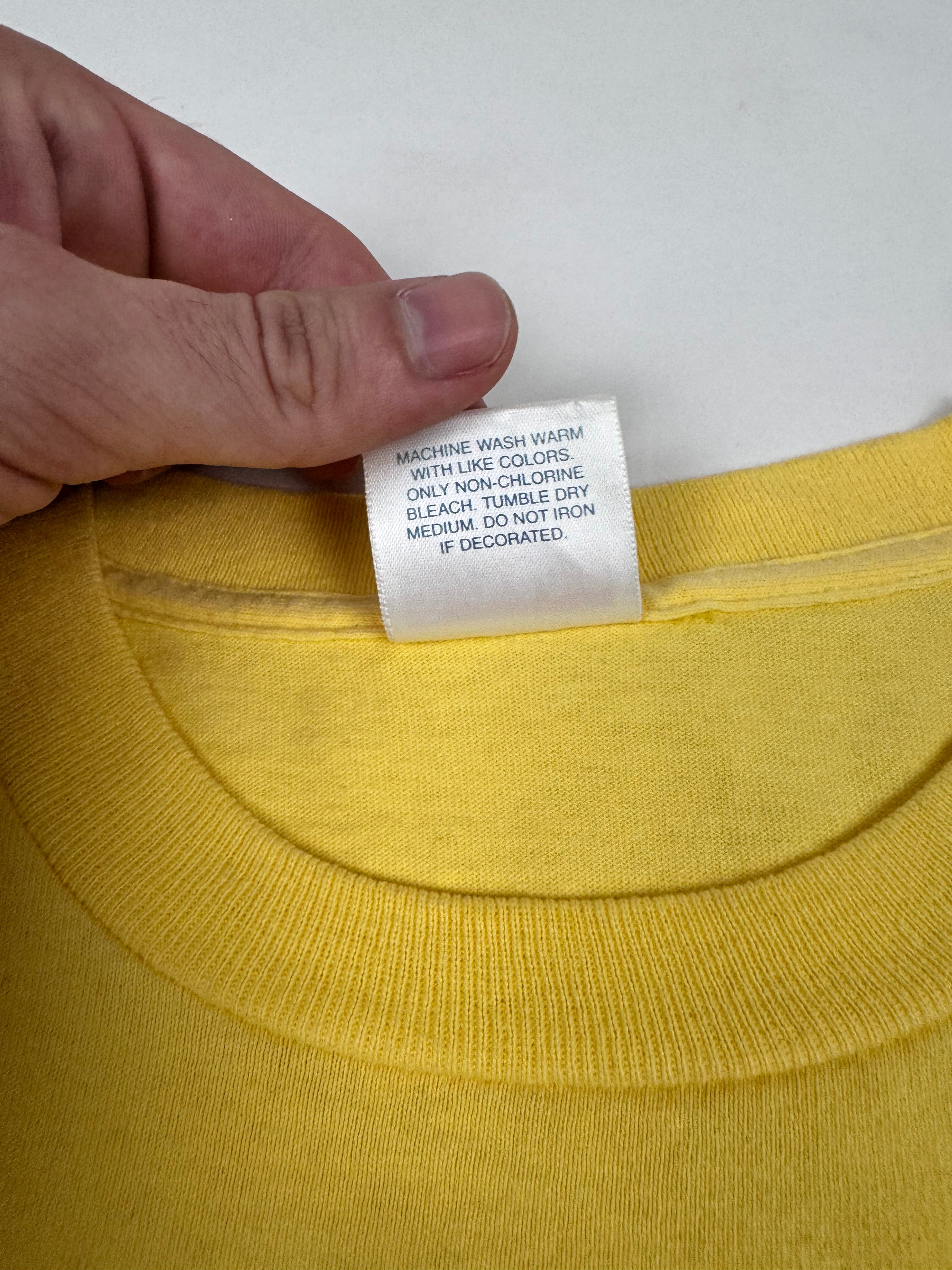 Supreme Yellow Tonal Box Logo Tee 1999