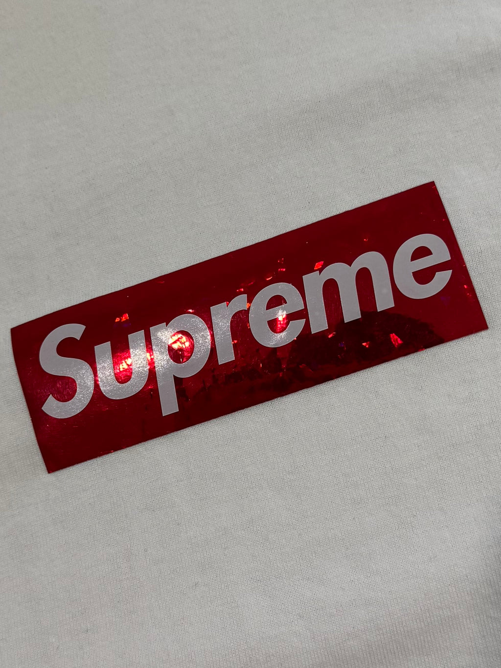 Supreme Holographic Box Logo Tee 2006