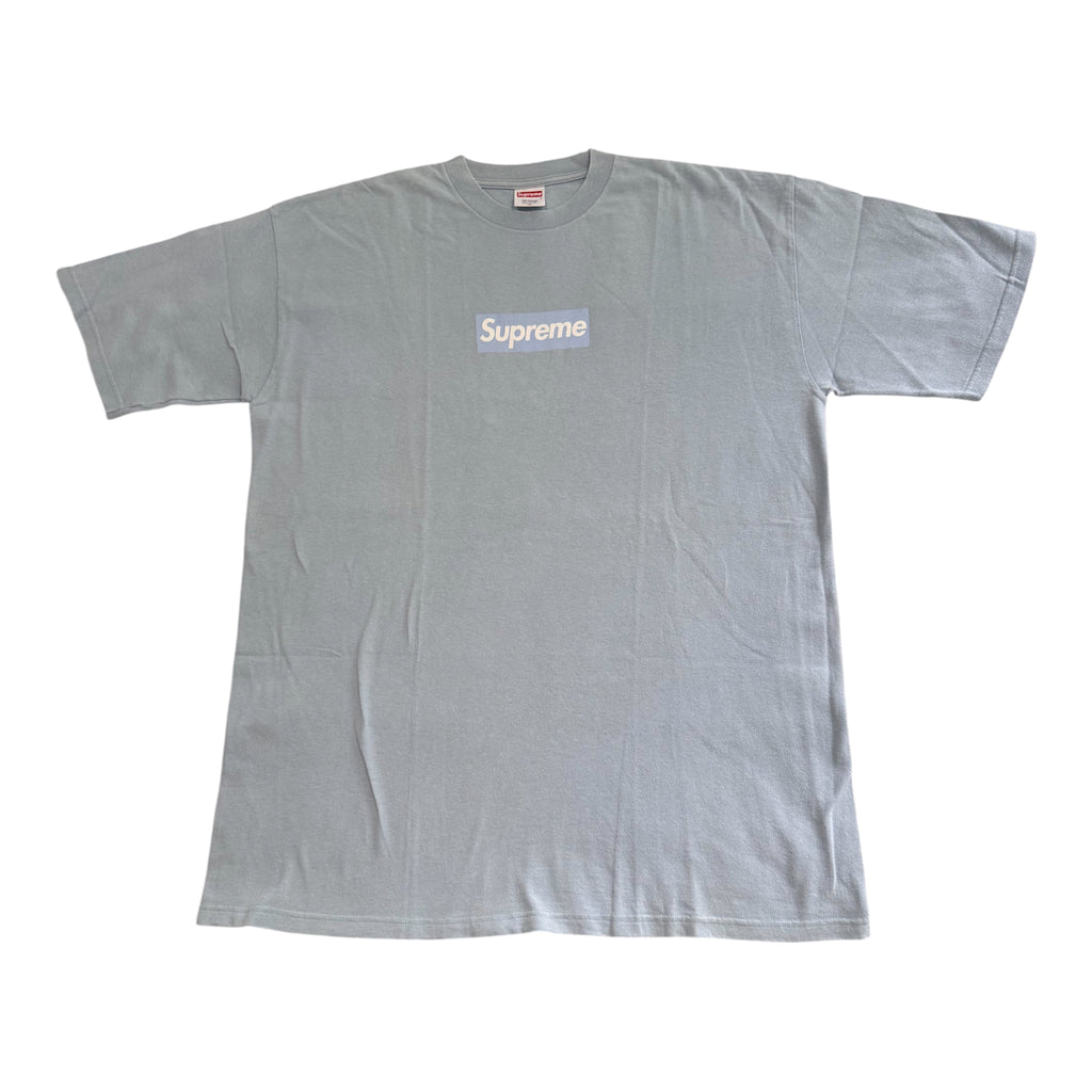 Supreme Ice Blue Box Logo Tee 2003