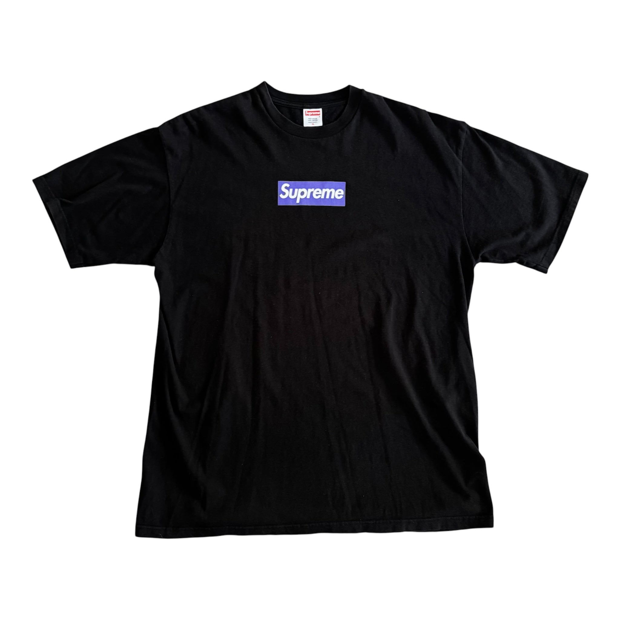 Supreme Purple/Black Box Logo Tee 2006