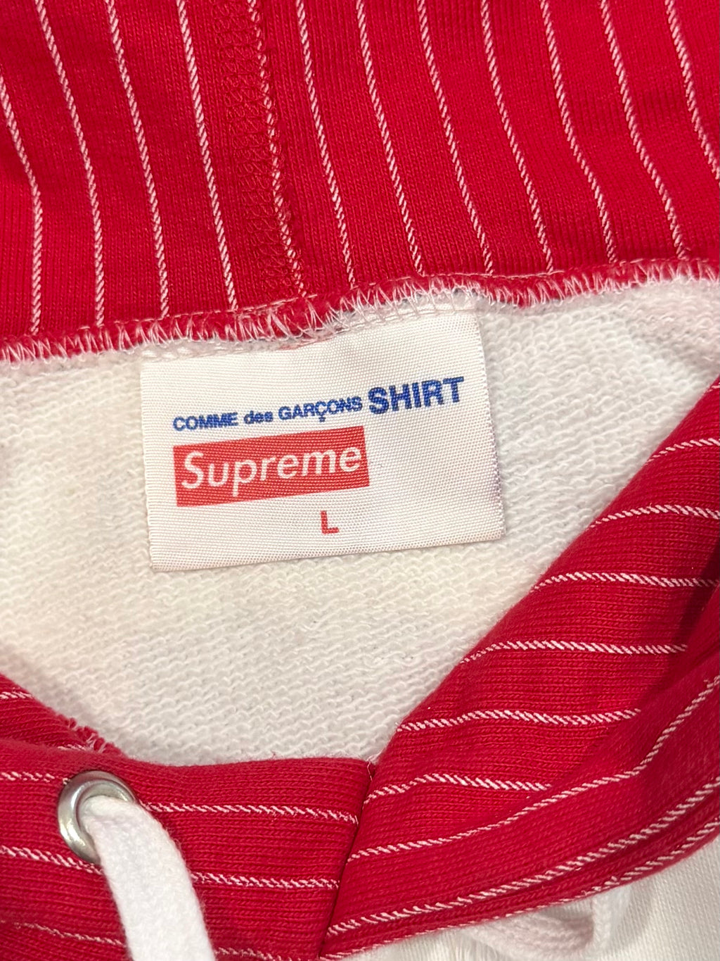 Supreme CDG Box Logo Hoodie 2014