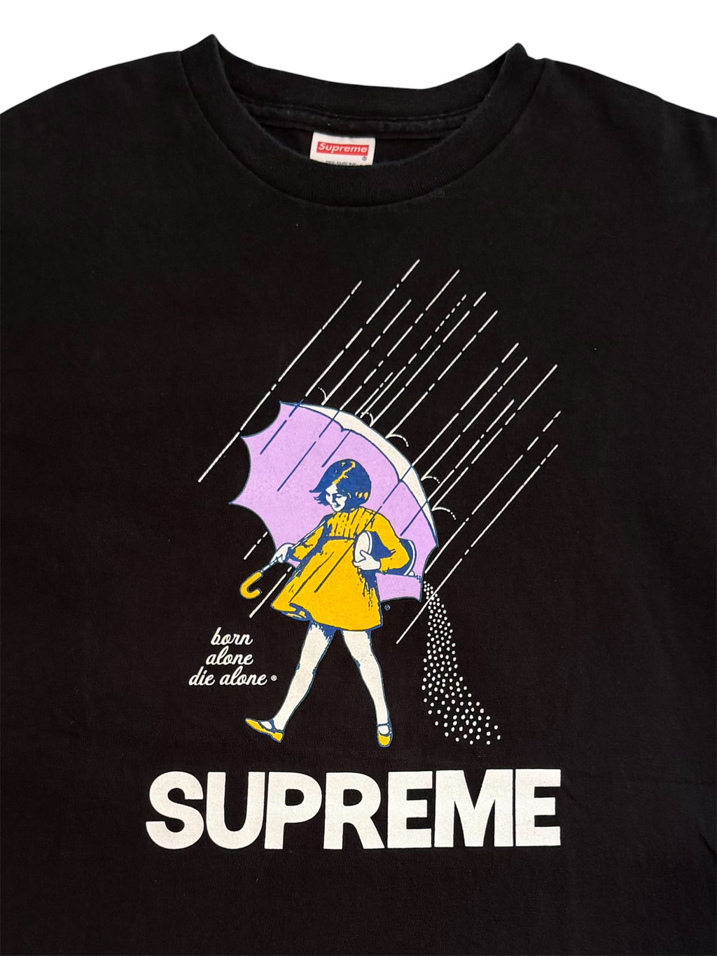 Supreme Born Alone Tee 2010