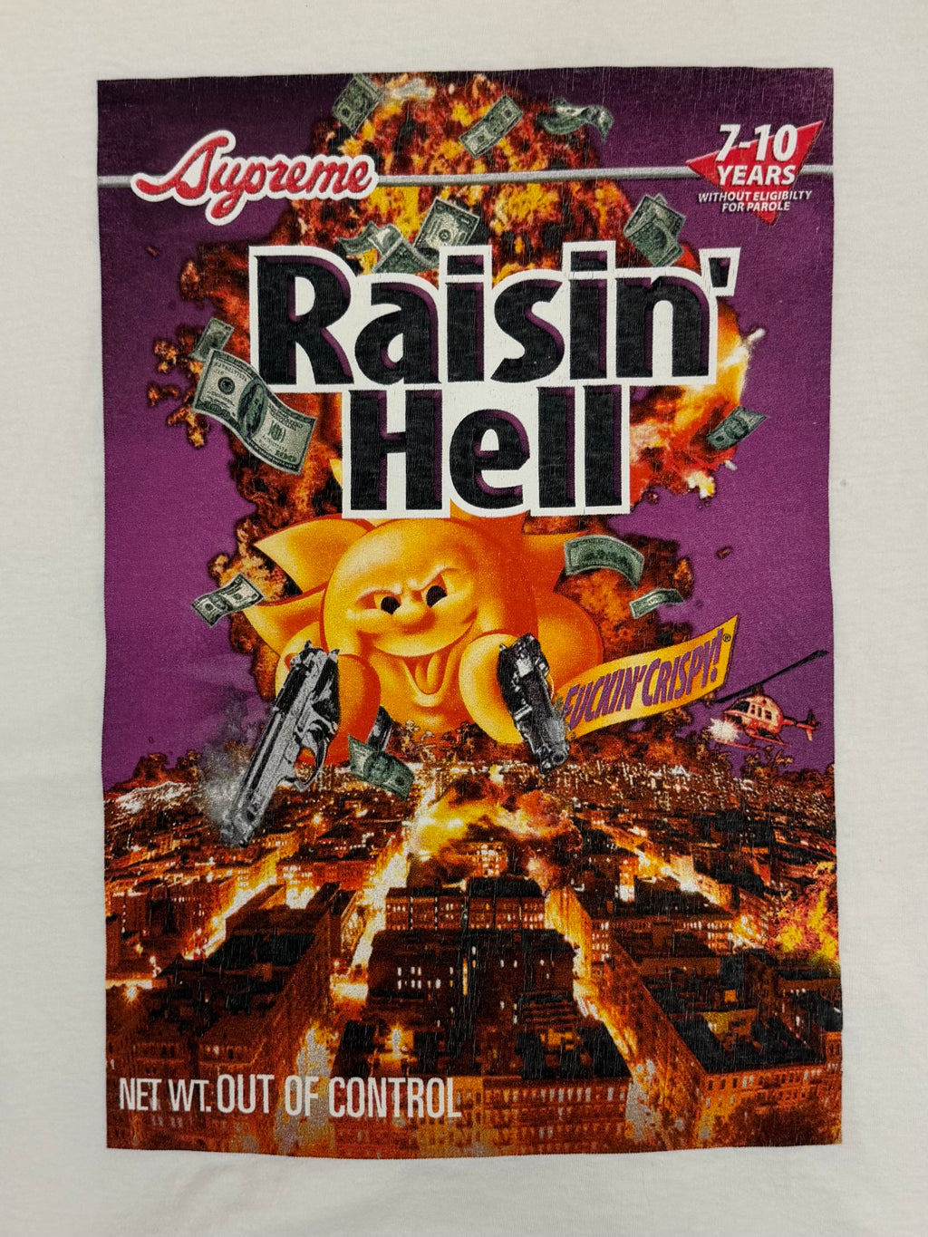 Supreme Raisin Hell Tee 2005