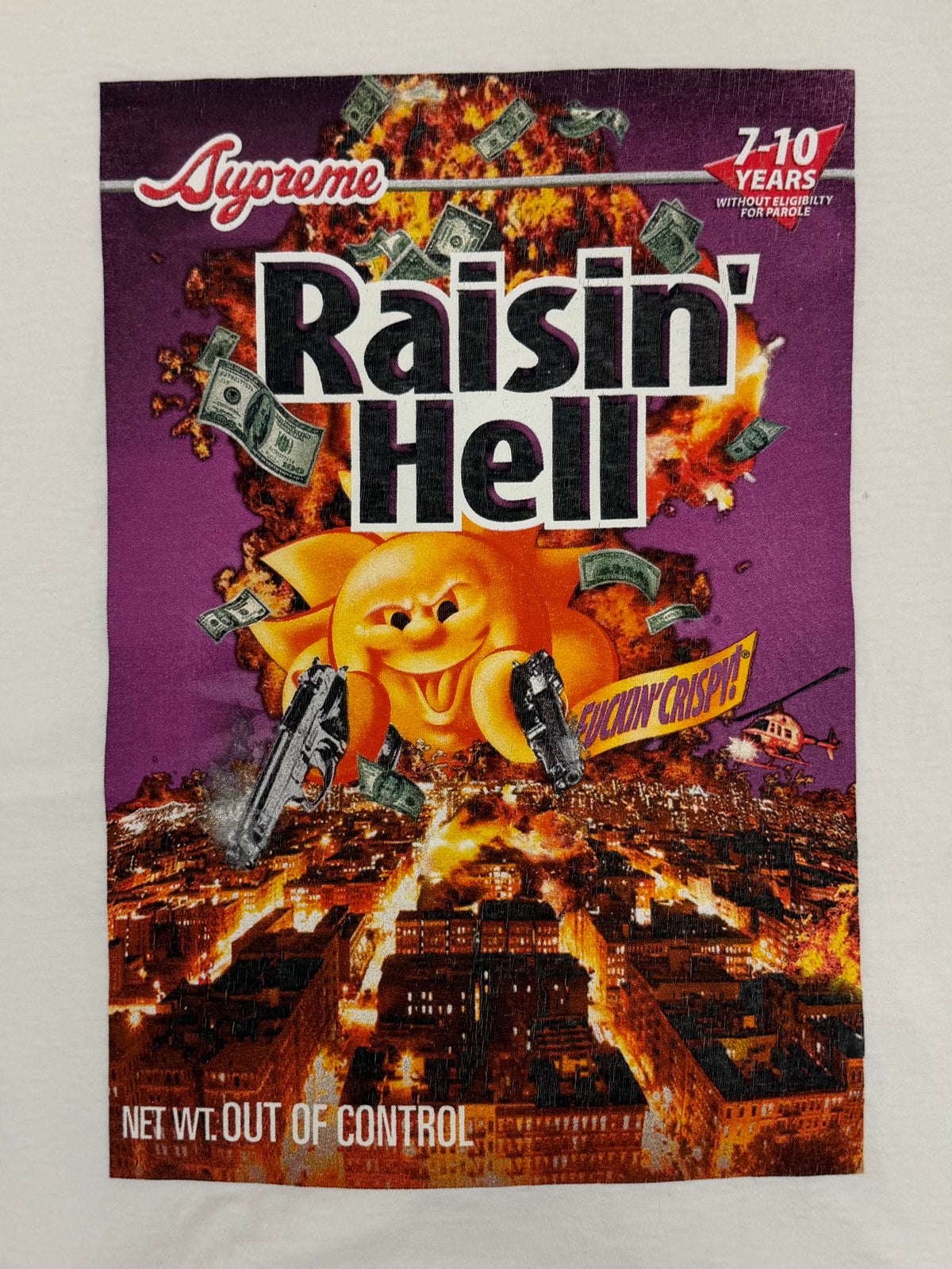 Supreme Raisin Hell Tee 2005