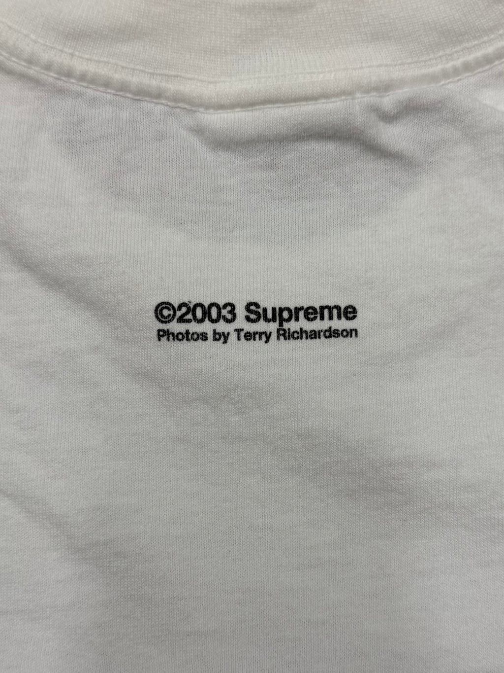 Supreme Terry Richardson Tee 2003