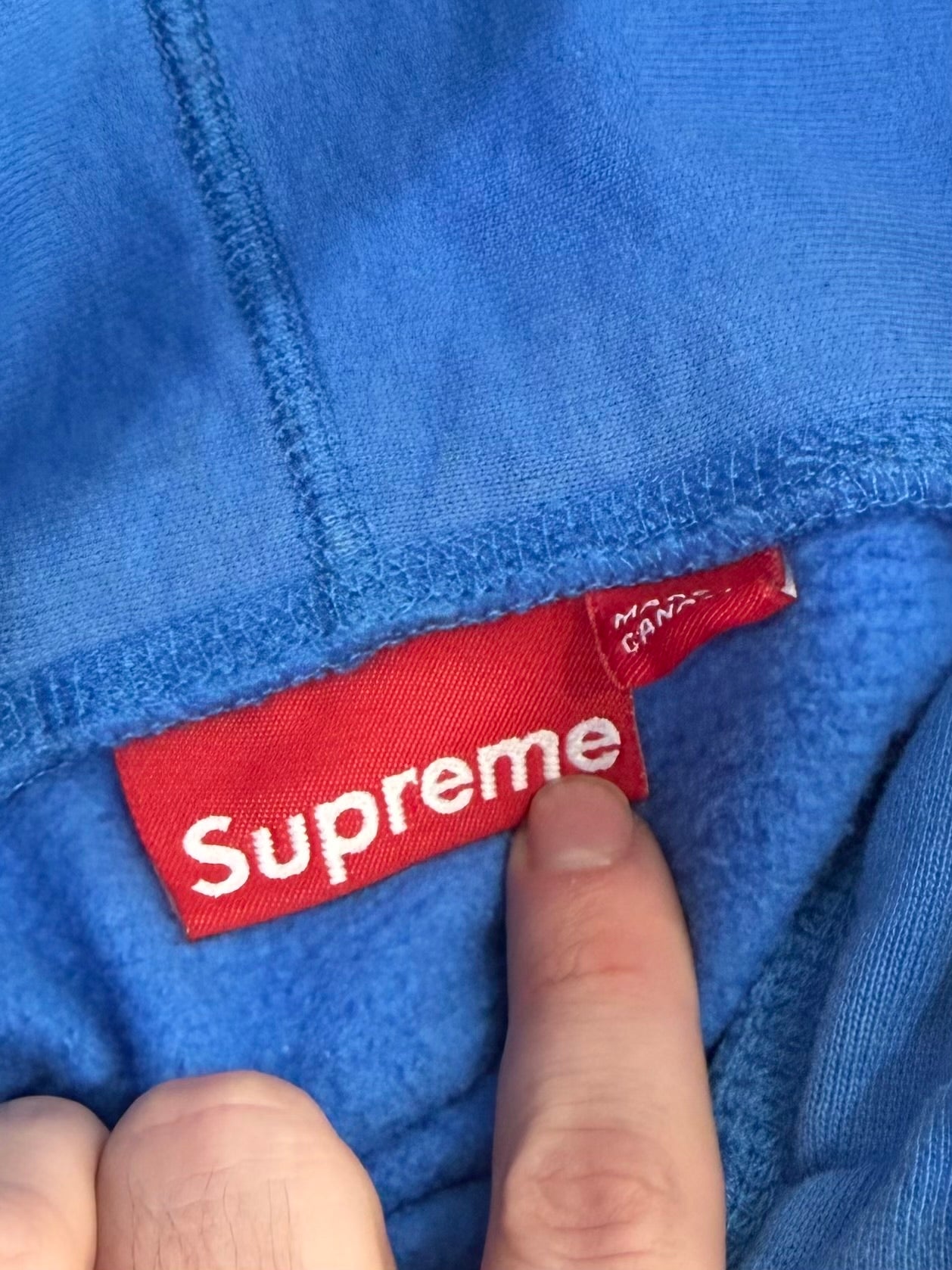 Supreme Sky Box Logo Hoodie 2006
