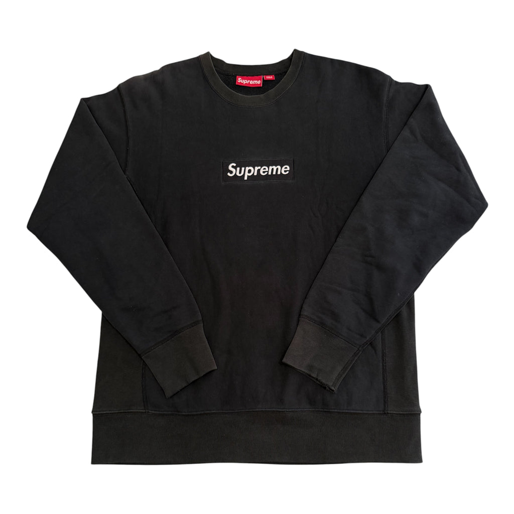 Supreme Black Box Logo Crewneck 1999
