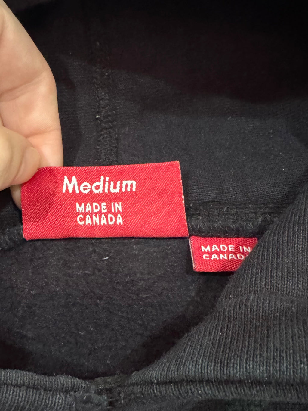 Supreme Black Box Logo Hoodie 2003