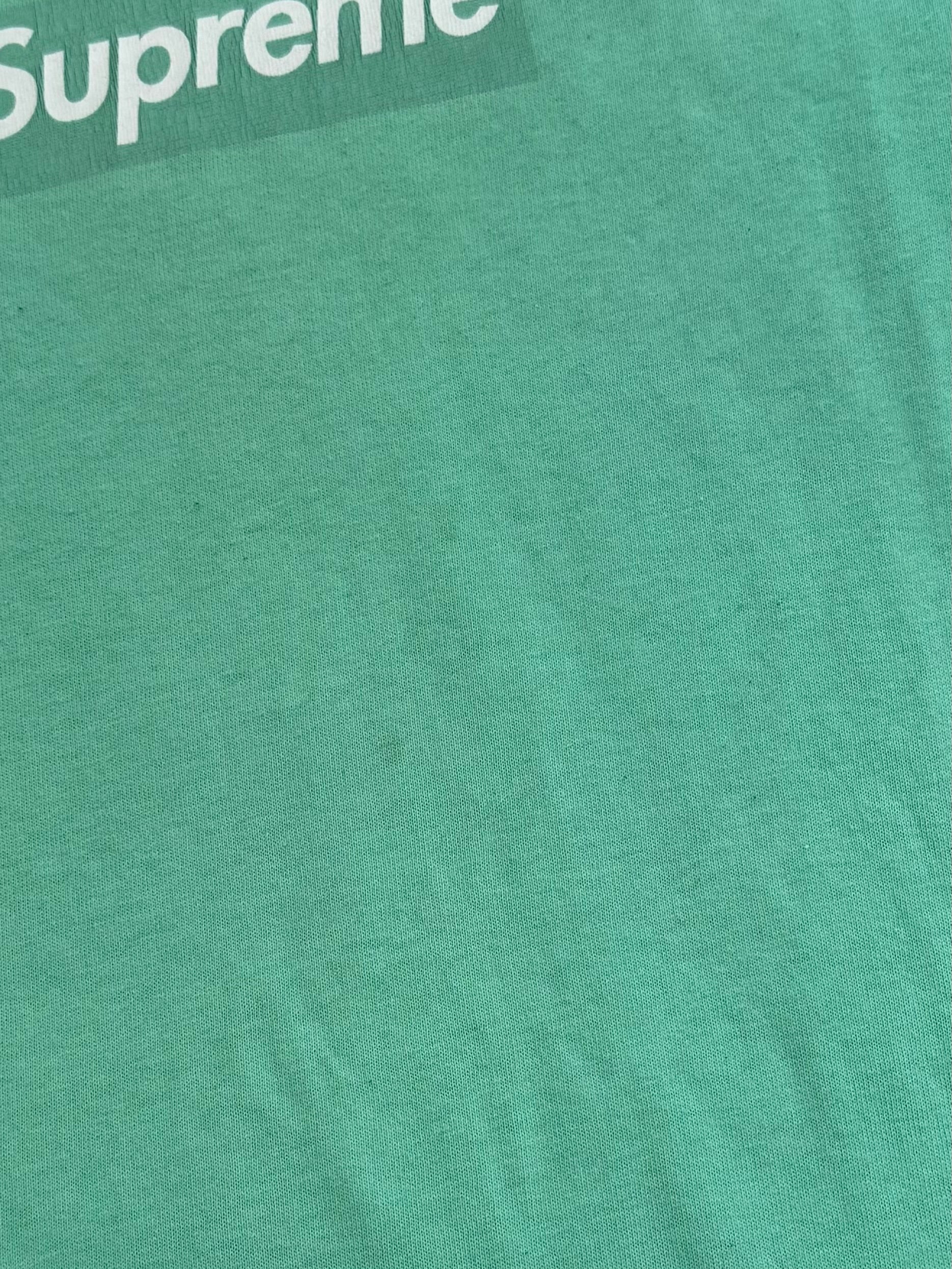 Supreme Seafoam Box Logo Tee 2003