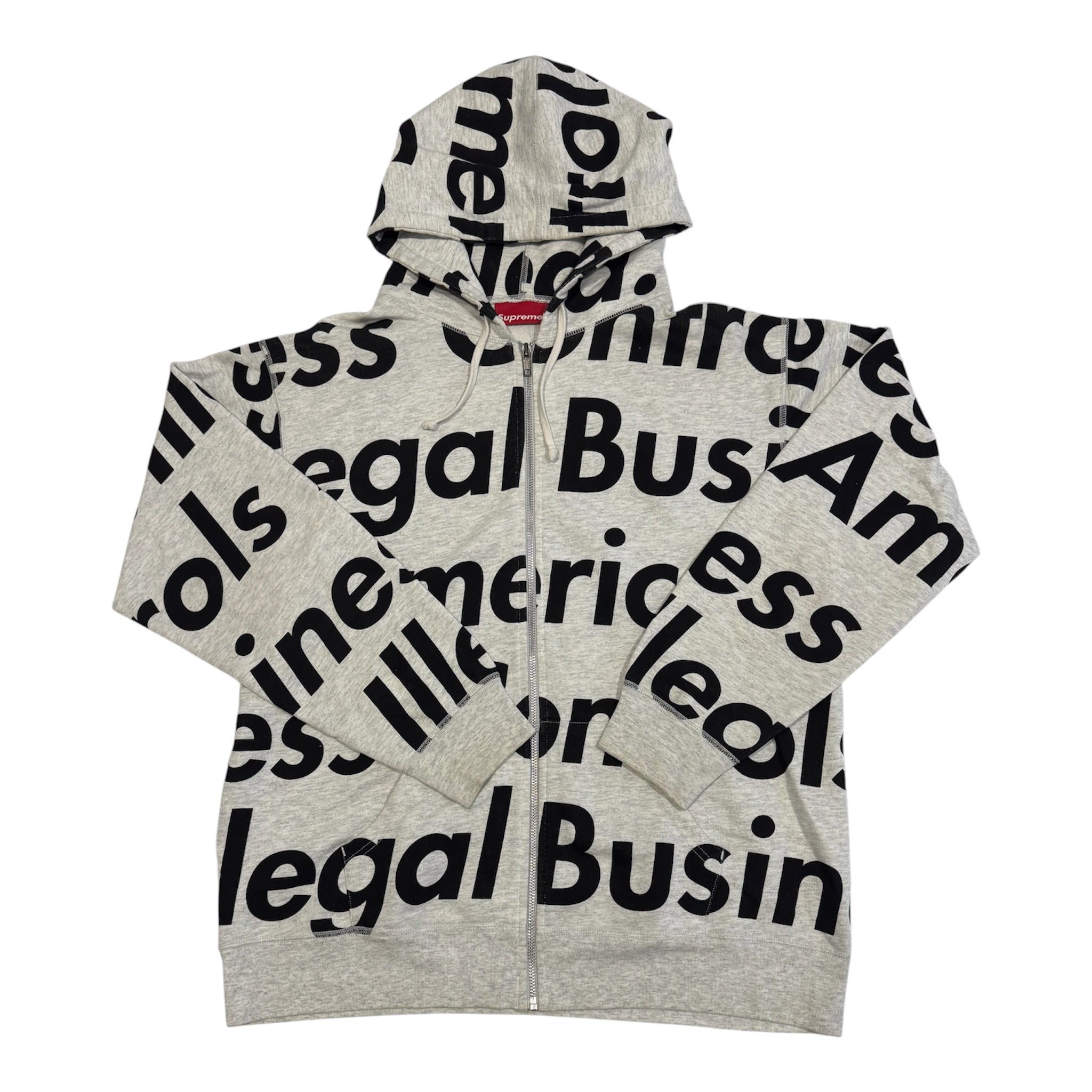 Supreme Illegal Business Zip Up 2007