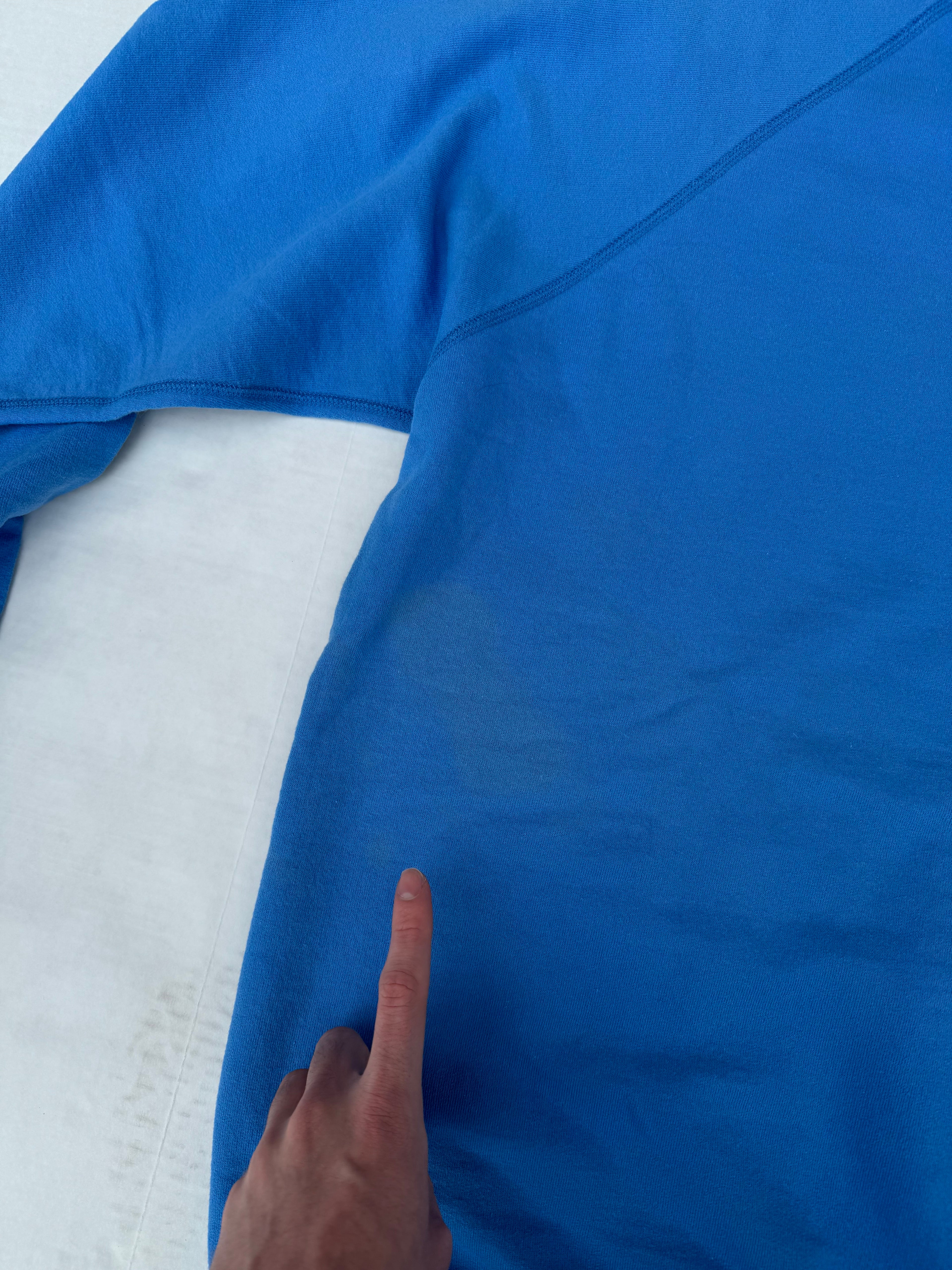 Supreme Orange/Blue Screenprint Box Logo Crewneck 2007