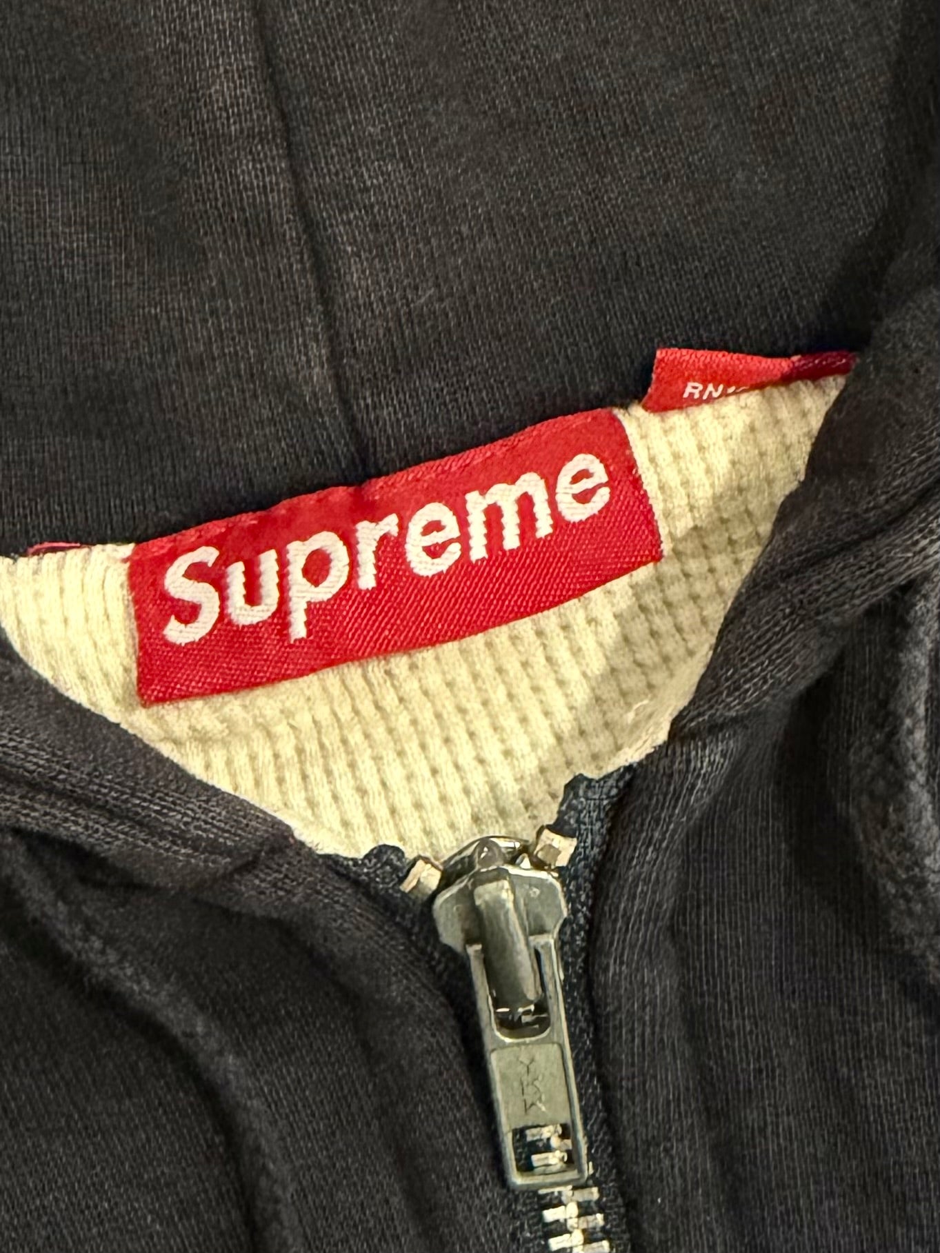 Supreme Carhartt Logo Rip Thermal Zip 2001